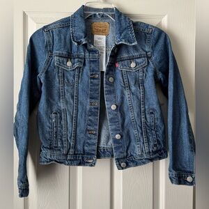 Levi’s Kids Unisex Red Tab Denim Jean Jacket Size Kids - Large